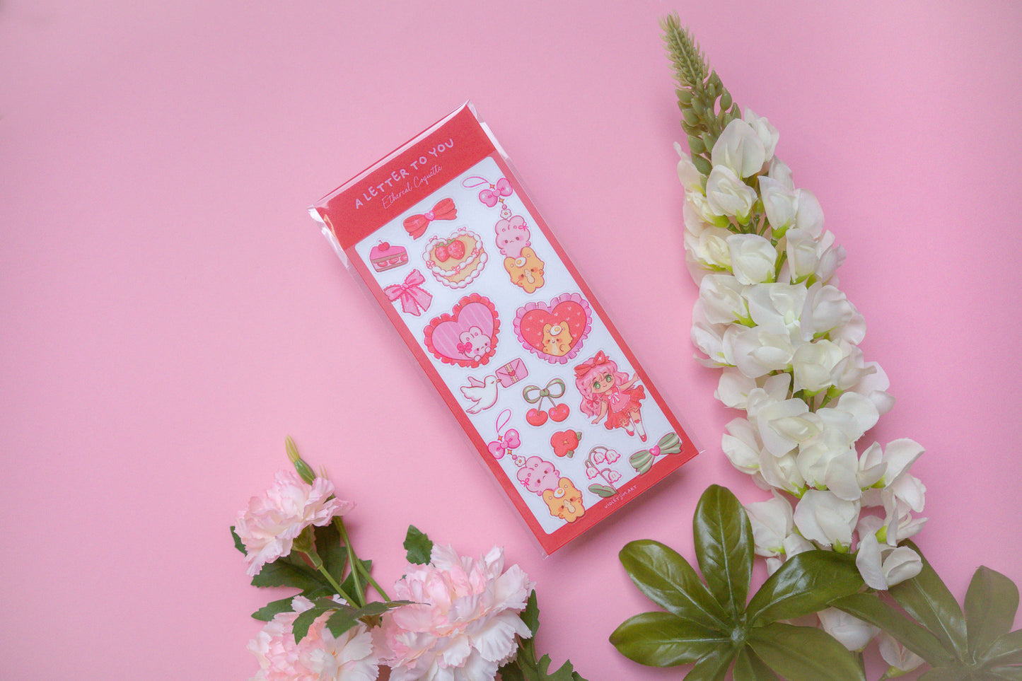 A Letter To You Sticker Sheet 'Ethereal Coquette Collection'