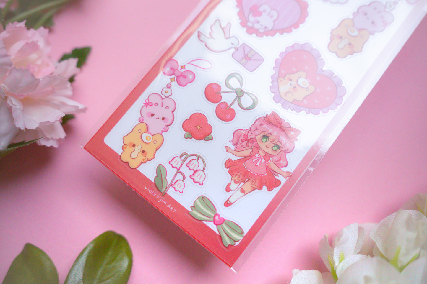 A Letter To You Sticker Sheet 'Ethereal Coquette Collection'