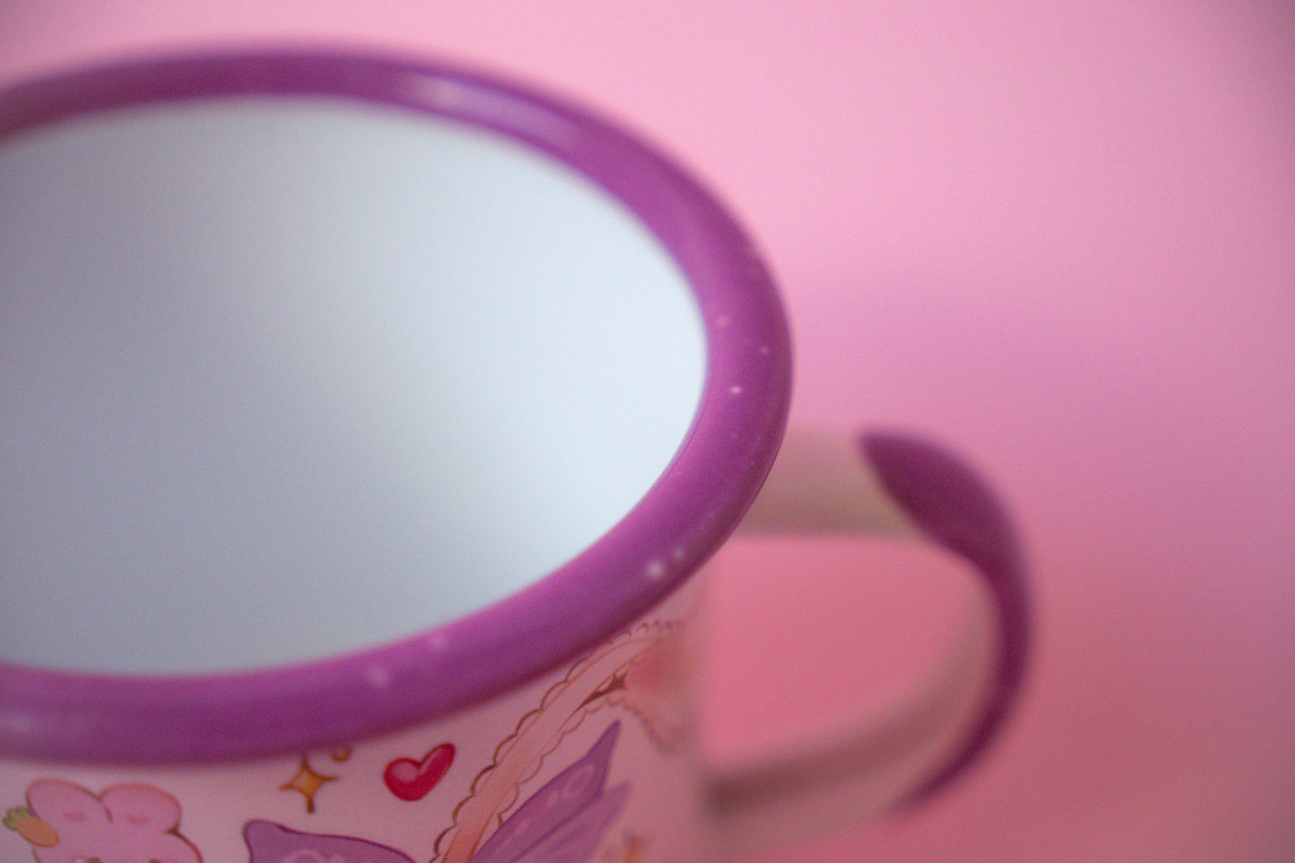 Enamel Mug 'Ethereal Coquette'