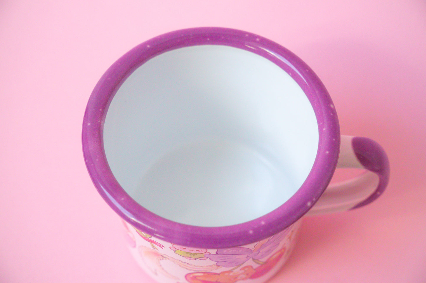 Enamel Mug 'Ethereal Coquette'