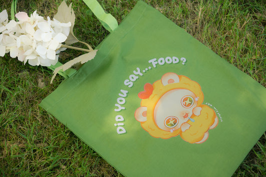 Did you say...Food? Totebag