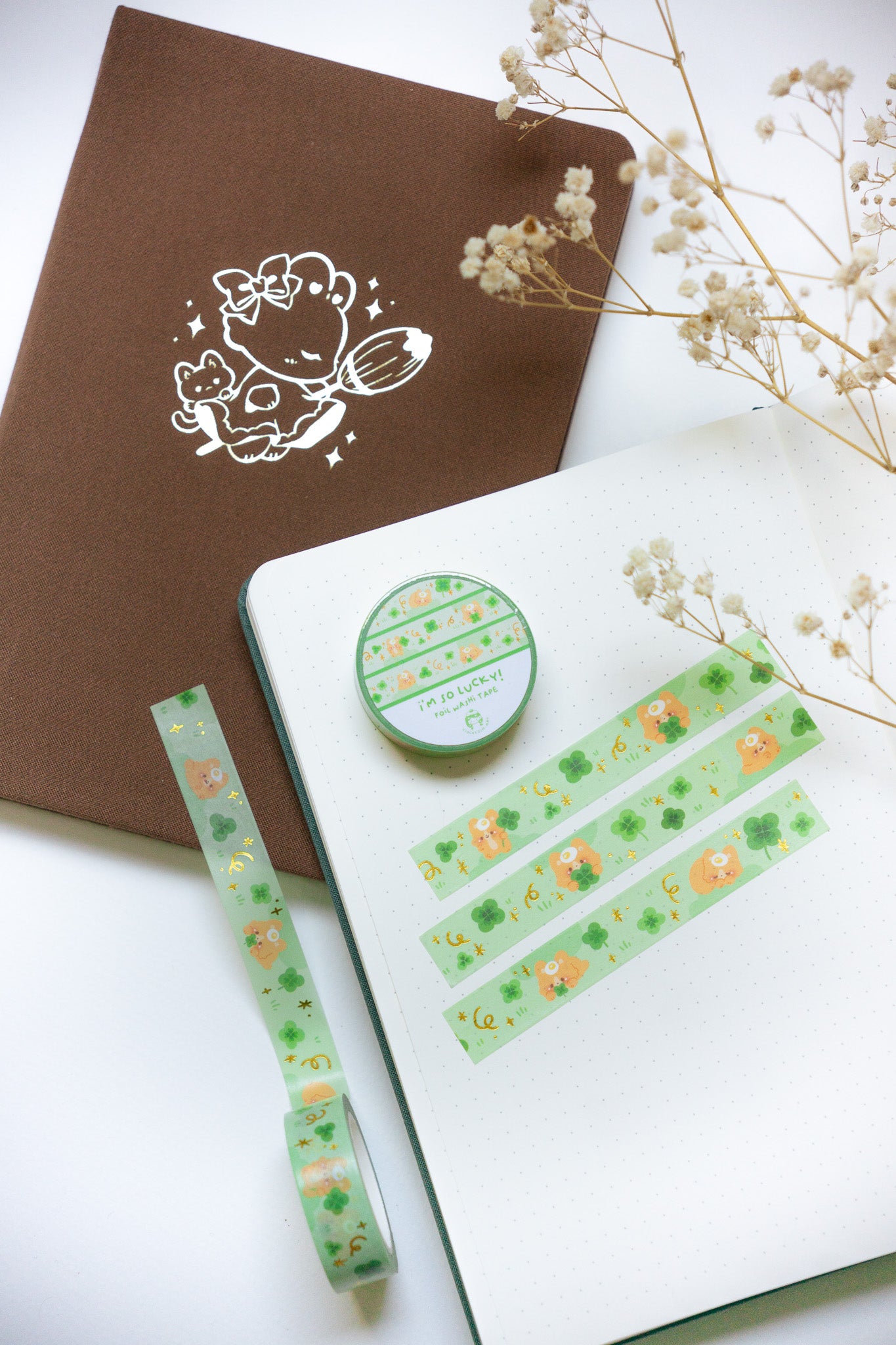 I'm so Lucky Washi Tape (Gold Foil)