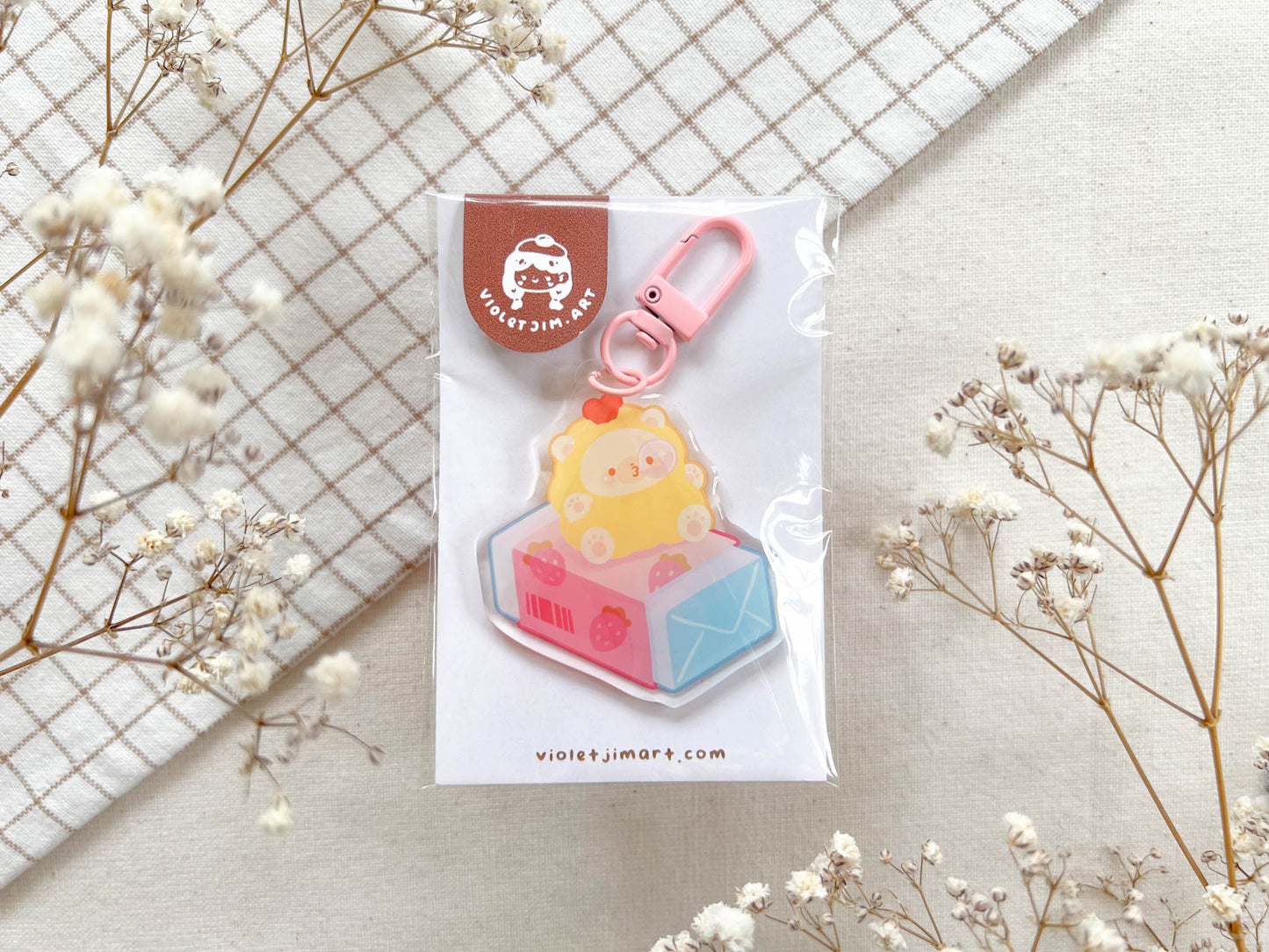 Gummy Bento Acrylic Keychain