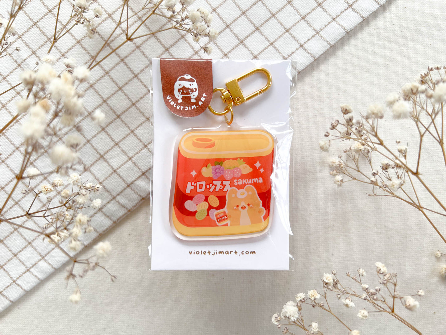 Mochi Sakuma Drops Acrylic Keychain