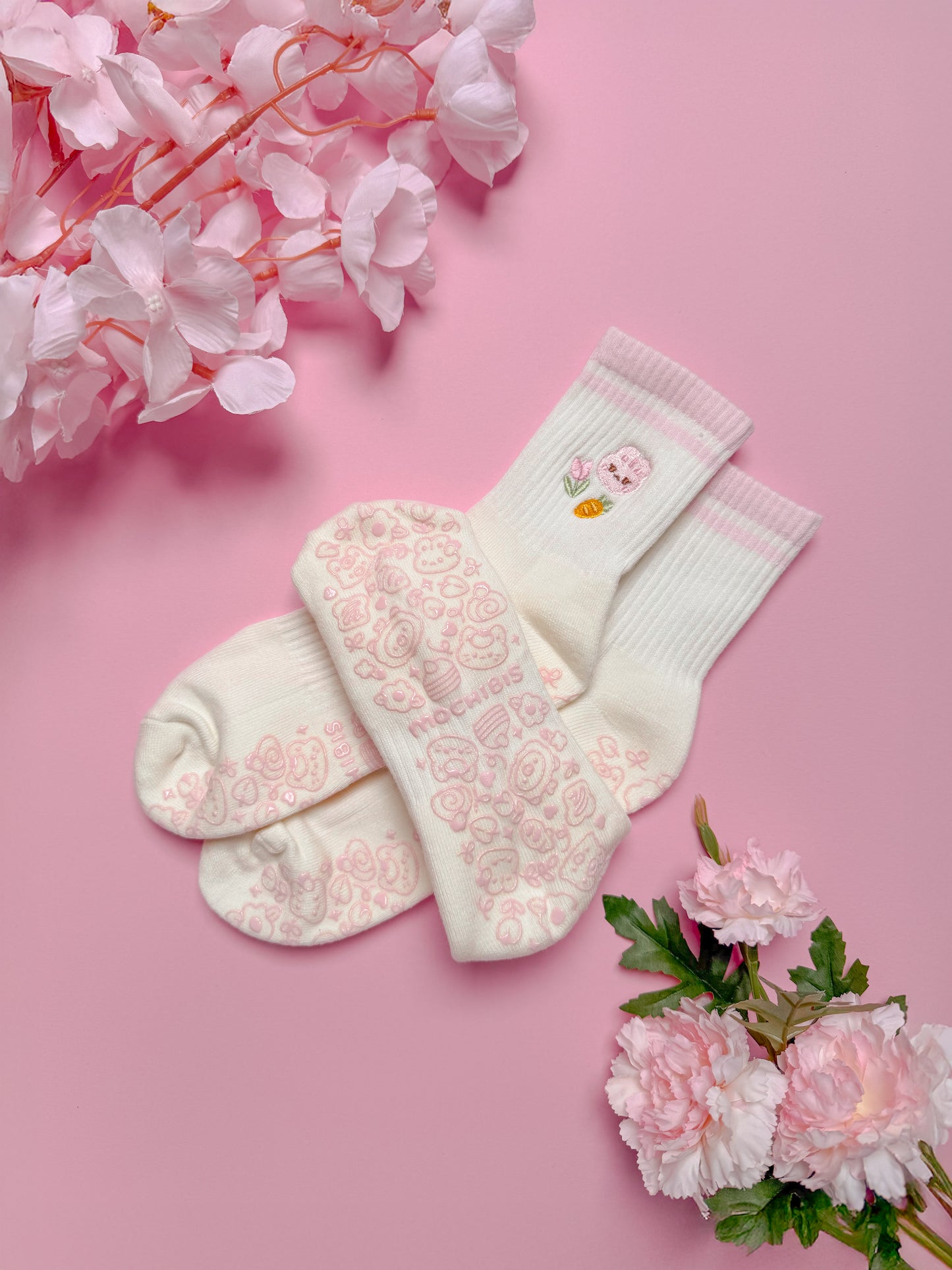 Grippy Socks Mochi & Bonbon (bundle deal)