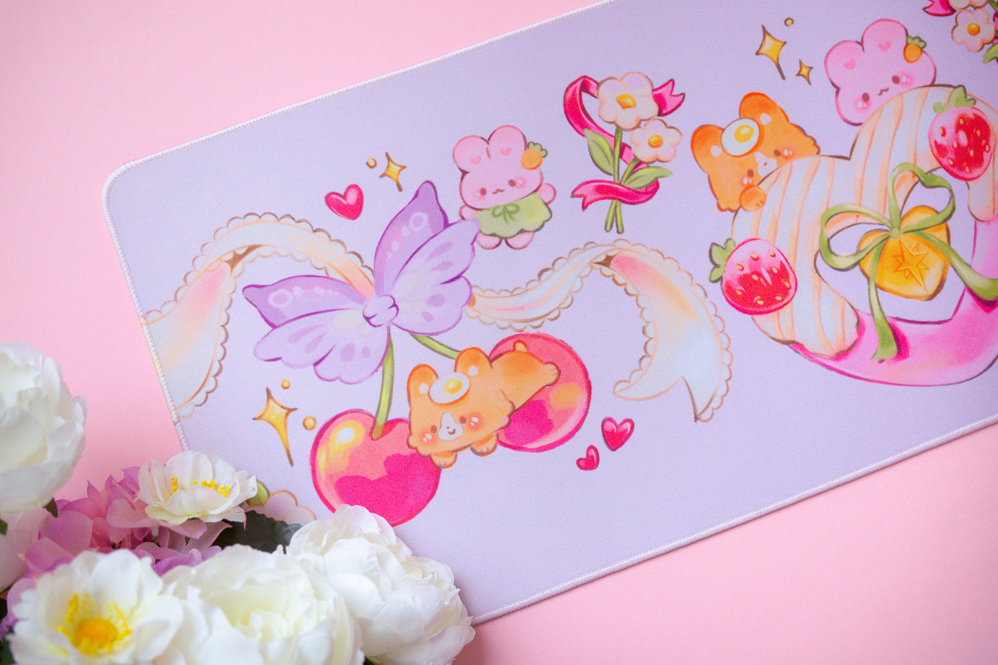 Desk Mat 'Ethereal Coquette'
