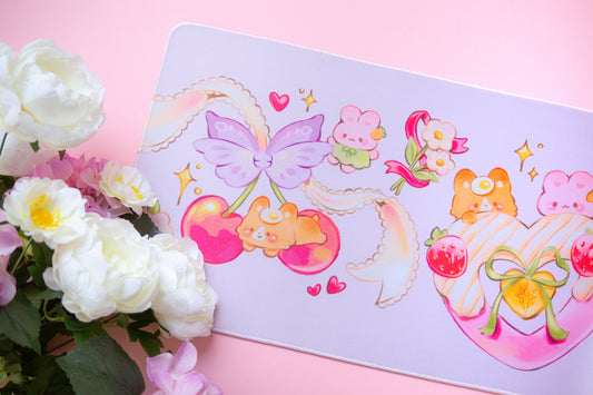 Desk Mat 'Ethereal Coquette'