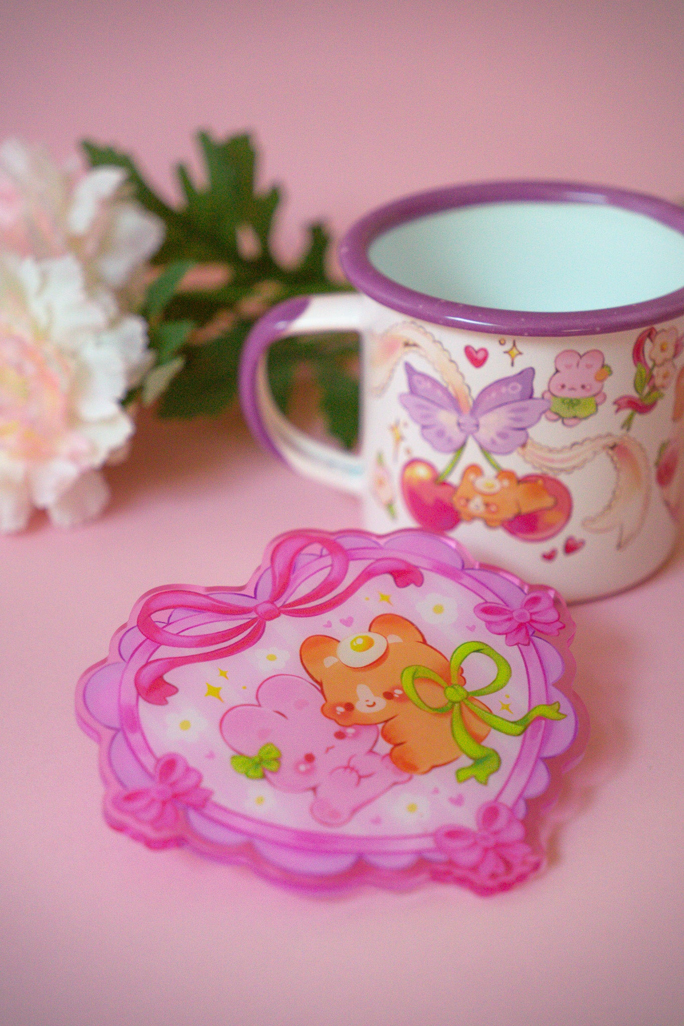 Coaster 'Ethereal Coquette'