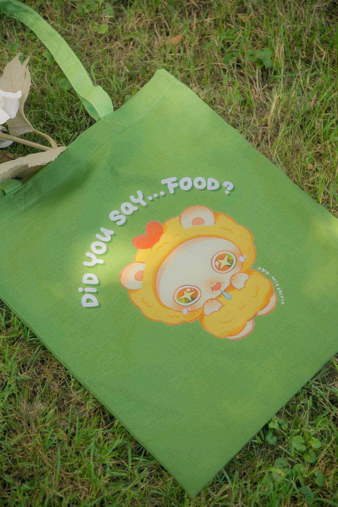 Did you say...Food? Totebag