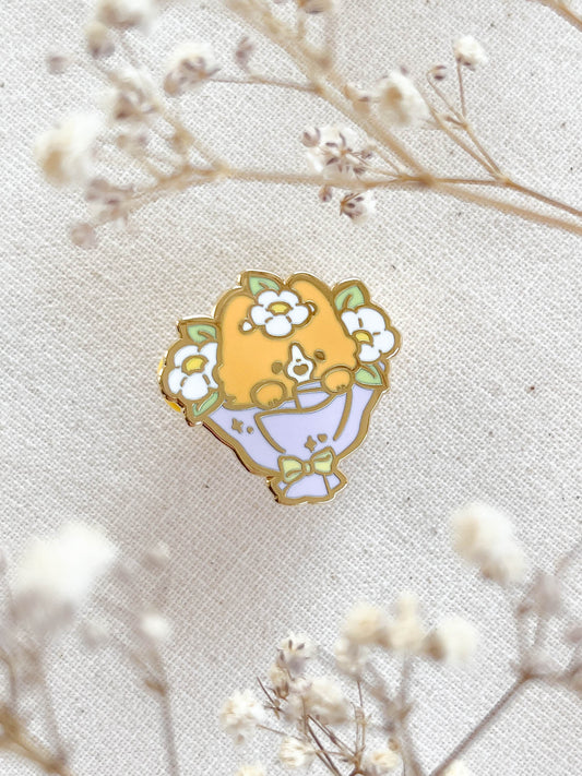 Mochi Lavender Bouquet Enamel Pin