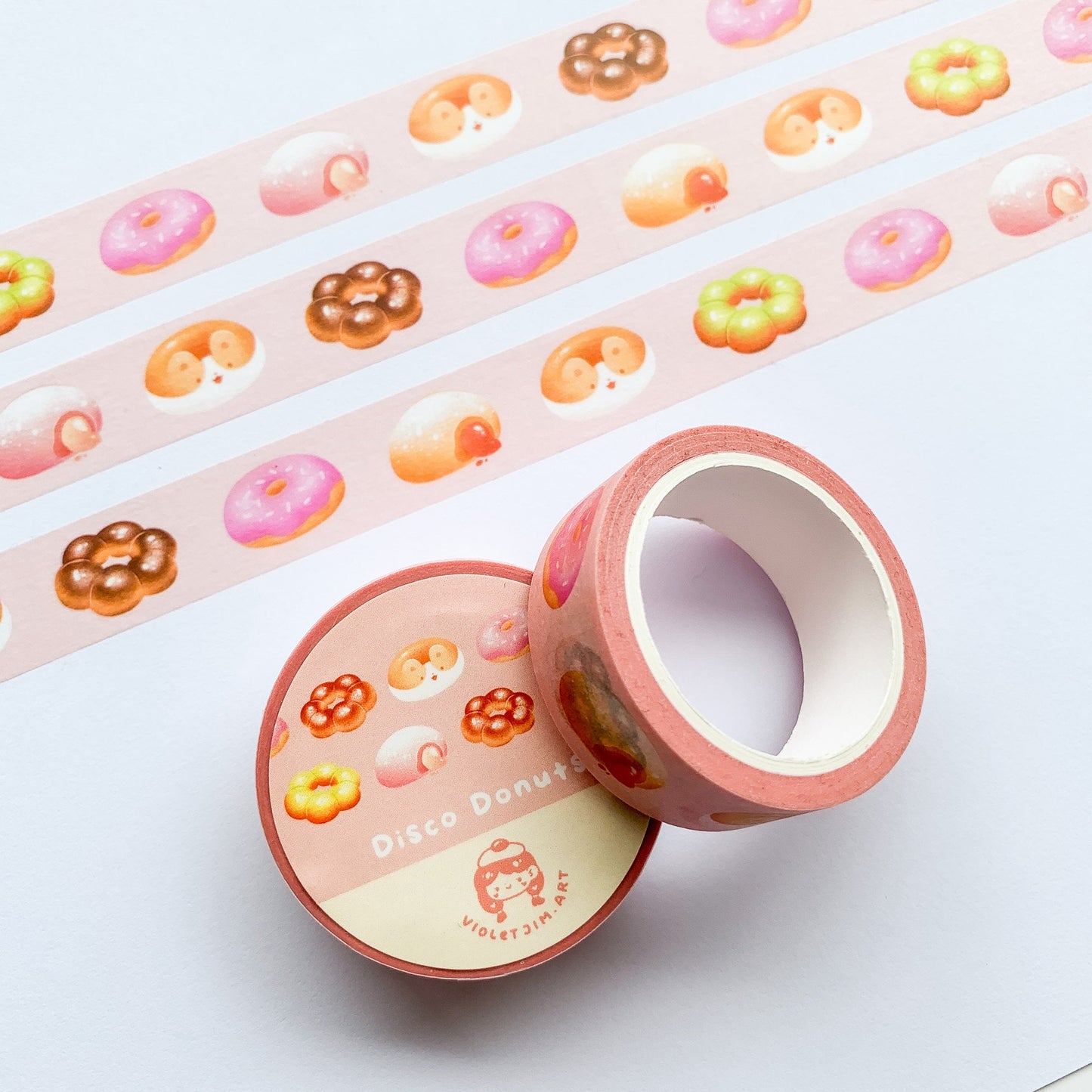 Disco Donuts Washi Tape