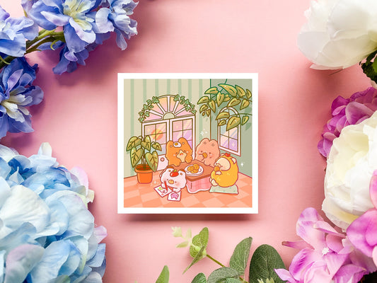 Tea Party Art Print